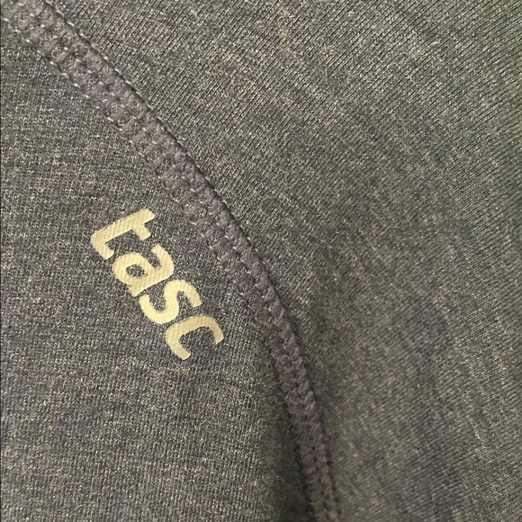 Tasc Navy Mens 2XB Carollton Bamboo Performance Technology Knit Hoodie - Picture 3 of 6